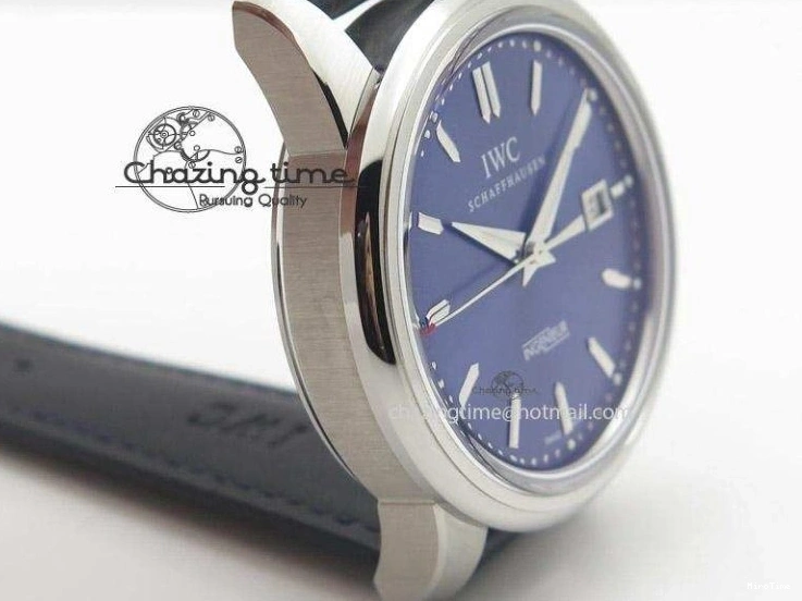 MIROTIME 0224 UrbanChic Ingeniuer St.Laurens SS Blue Dial MK 1:1 Best Edition On Black Leather Strap A 7366